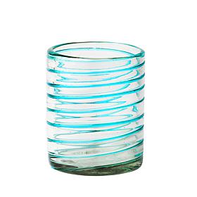 Meridia 6-pc. Handblown Mexican DOF Glass