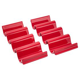 Mesa Mia by Jenny Martinez Set of 2 Stoneware Taco Holders