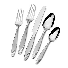 Mikasa Gourmet Basics Lunea Frost  20pc Flatware Set