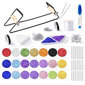 Milex Insta Beading Loom Kit with 16,000 Beads