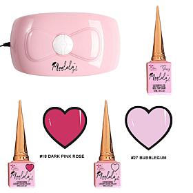 Mini Mani Moo Moolala 2 Color Bundle- Dark Pink Rose/Bubblegum