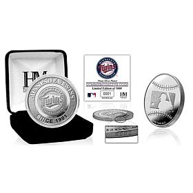 MLB Minnesota Twins Silver-Plated Coin