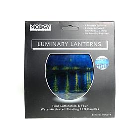 Mogdy Expandable Luminaries 6" x 6.5" Over The Rhone