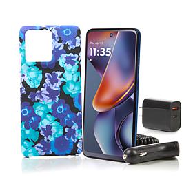 Moto G 64GB Tracfone w/1500 Talk/Text/Data 1 Year Plan w/Accessories