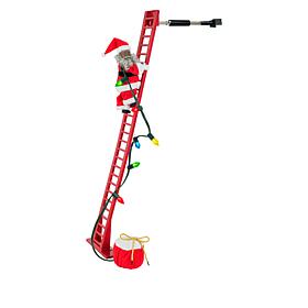 Mr. Christmas Super Climbing Musical White Santa with LED Lights