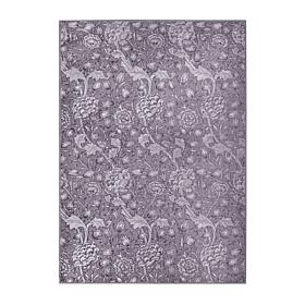 My Magic Carpet Kalini Floral Washable Area Rug 5'x7'
