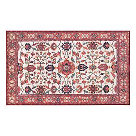 My Magic Carpet Ramage Washable Round Area Rug 6'