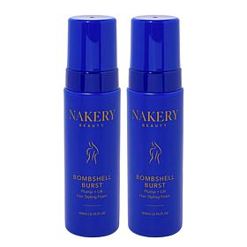 Nakery Beauty 2-pack Bombshell Burst Plump & Lift Hair Foam