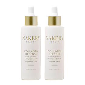Nakery Beauty Collagen Peptide +25% Vitamin C Complex Serum 2-pack