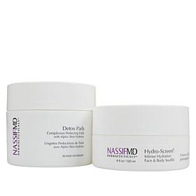 NassifMD® Detox Pads and Hydro-Screen® Face & Body Souffle Auto-Ship®