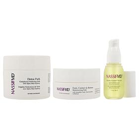 NassifMD Even, Correct, Firm & Hydrate 3pc Collection