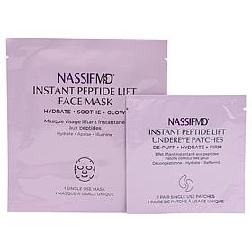 NassifMD Peptide-Infused Hydrating Face Mask and Eye Set