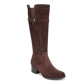 Naturalizer Kenna Leather or Suede Tall Riding Boot - Wide Calf