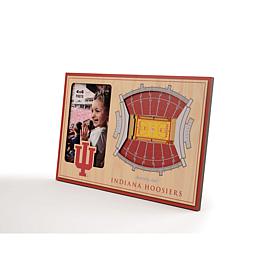 NCAA Indiana Hoosiers 3-D Stadium Views Picture Frame