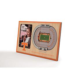 NCAA Tennessee Volunteers 3-D Stadium Views Picture Frame