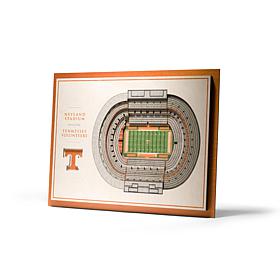 NCAA Tennessee Volunteers StadiumViews 3-D Wall Art - Neyland Stadium 