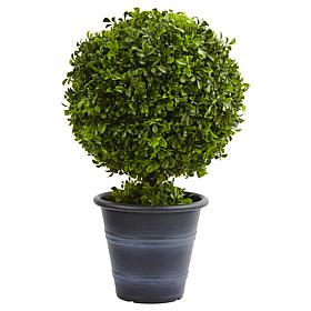Nearly Natural 23" Boxwood Ball Topiary