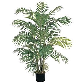 Nearly Natural 4 ft. 7-Trunk Areca Palm Tree