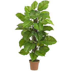Nearly Natural 52" Large Leaf Philodendron Plant - Real Touch
