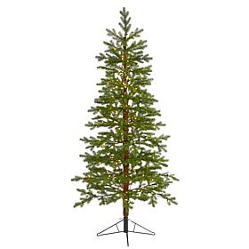 Nearly Natural 6.5 Ft. Christmas Tree with 250 Clear LED Lights