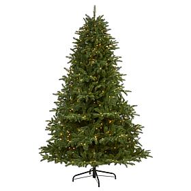 Nearly Natural 7 Ft. Artificial Christmas Tree with 500 Lights