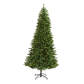 Nearly Natural 7.5 Ft. Fir Christmas Tree with 500 Clear LED Lights