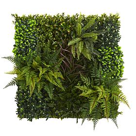 Nearly Natural Artificial Living Wall Indoor/Outdoor - 29" x 29"