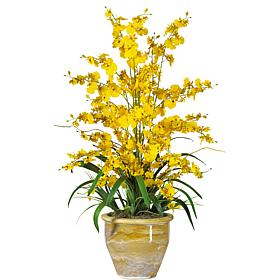 Nearly Natural Triple Dancing Lady Silk Flower Arrangement