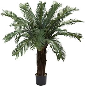 Nearly Natural UV-Resistant 4' Cycas Tree w/ 18 Fronds Indoor/Outdoor