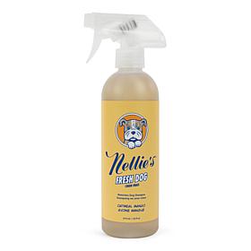 Nellie's Fresh Dog Waterless Pet Shampoo Plastic Bottle- Oatmeal Mango