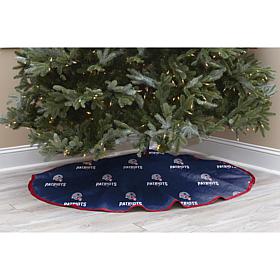 New England Patriots Christmas Tree Skirt 