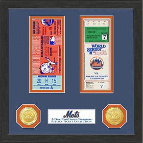 New York Mets 2-Time World Series Ticket Collection