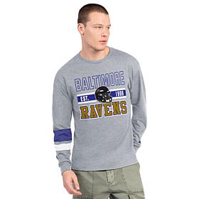 NFL STARTER MEN'S LS T-SHIRT