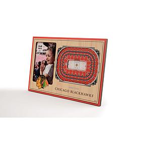 NHL Chicago Blackhawks 3-D Stadium Views Picture Frame