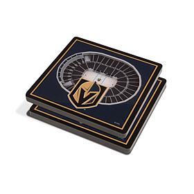 NHL Vegas Golden Knights 3-D Stadium Views Coaster Set