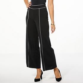 Nina Leonard High Tech Crepe Trouser Pant
