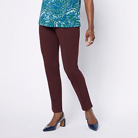 Nina Leonard Narrow Leg Pull-On Pant