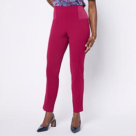 Nina Leonard Narrow Leg Pull-On Pant