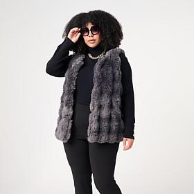 NL Fur vest with pockets