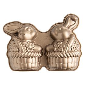 Nordic Ware Bunny In A Basket Pan