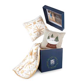 Novogratz Holiday in a Box Throw and Pillow Set