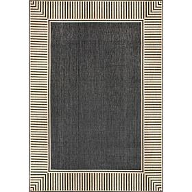 nuLOOM 3' 6" x 5' Asha Simple Border Indoor/Outdoor Area Rug