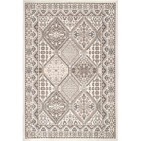 nuLOOM Becca 3' x 5' Traditional Tiled Area Rug 