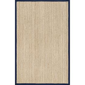 nuLOOM Elijah Farmhouse Seagrass Area Rug 8' x 10' Navy