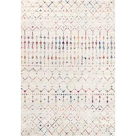 nuLOOM Moroccan Blythe Area Rug - 3' x 5' Light Multi