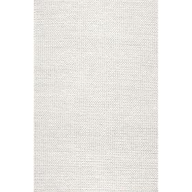 nuLOOM Penelope Braided Wool Area Rug 3' x 5' Off White