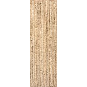 nuLOOM Rigo Hand Woven Farmhouse Jute Area Rug-2' 6" x 6' Natural