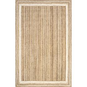 nuLOOM Rikki Coastal 3' x 5' Braided Jute Area Rug 