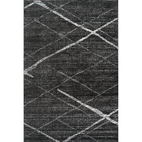 nuLOOM Thigpen Contemporary Area Rug-6' 7" x 9' Dark Gray