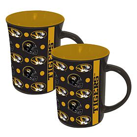Official College Team Spirit 15oz Ceramic Mug 2-Pack